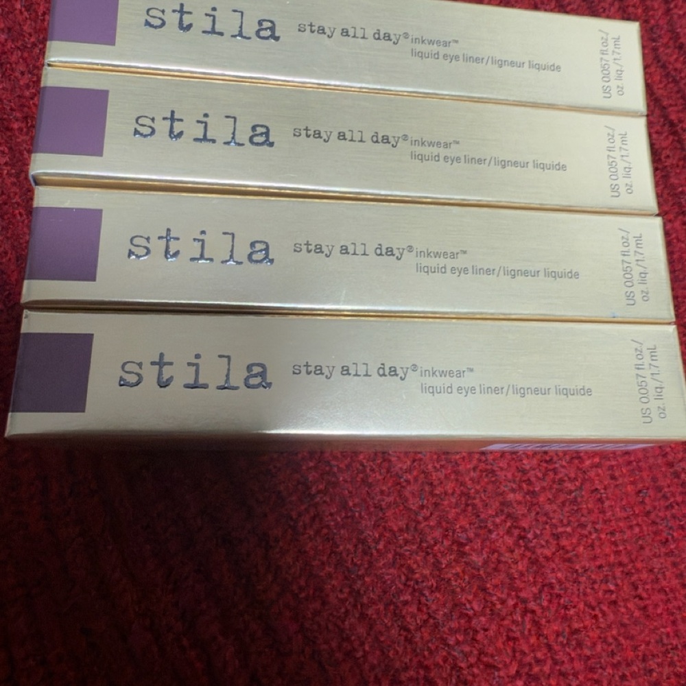 Stila Stay All Day Inkwear Liquid Eyeliner Set - Cherry Colour